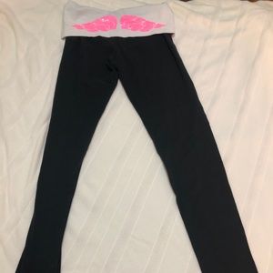 VS fold over cotton leggings